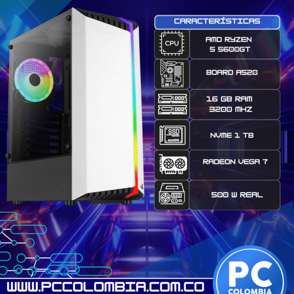 TORRE RYZEN 5 5600GT  BIONIC W