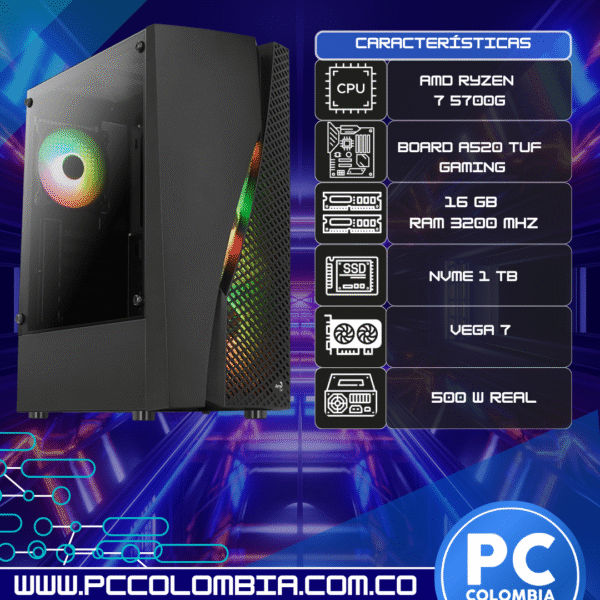TORRE RYZEN 7 WAVE 5700G